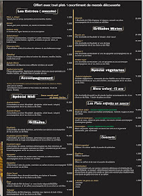 Menu Restaurant iranien aux délices de Perse Page 1