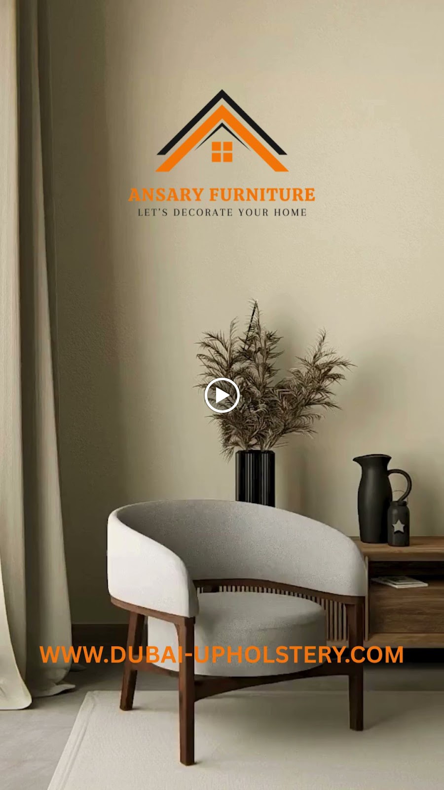 Ansari Furniture - Best Window Curtains | Window Blinds | Sofa Maker Ajman - UAE - صورة 3