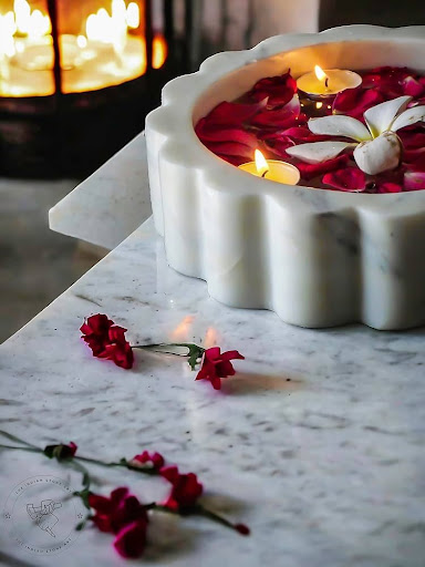 Enhance your home with timeless elegance using our premium Stone Marble Urli – perfect for festiv… post image