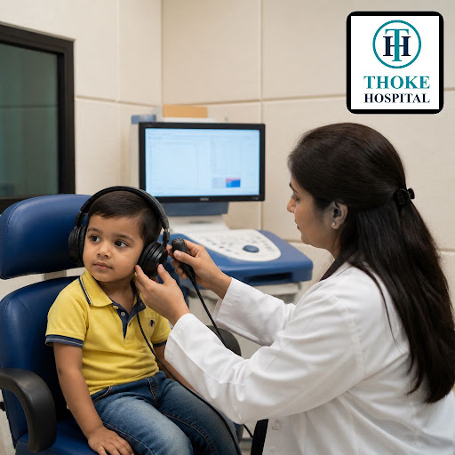 Healthy hearing is essential for your child’s speech, learning, and confidence. At Thoke ENT Hosp… post image