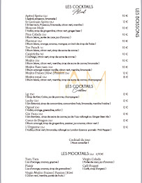Menu Le Tam-Tam Page 11