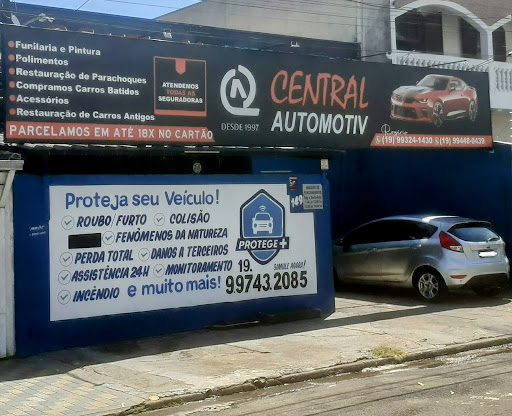 Central Automotiv Funilaria e Pintura, Martelinho de Ouro e Restauração de Parachoques