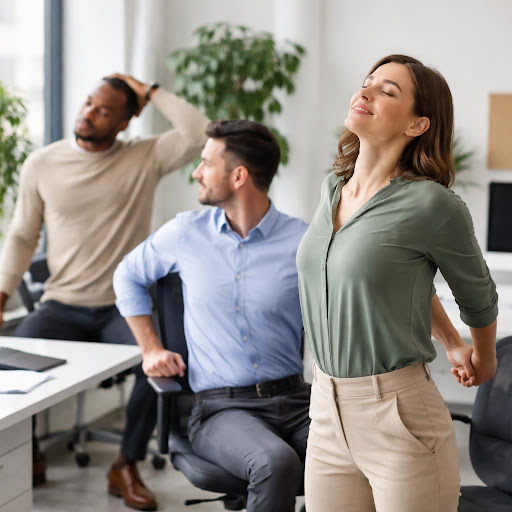 Spending long hours at your desk can slowly damage your spine, neck and shoulders. At REINSTATE P…