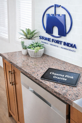✨ Premium Cheema Pink Granite Countertop ✨ post image
