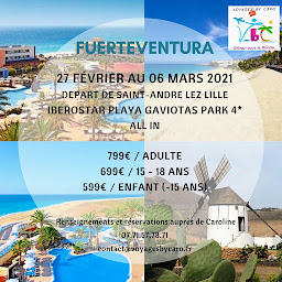 Photo n°15 de Voyages by Caro à Saint-André-lez-Lille (Agence de voyages)