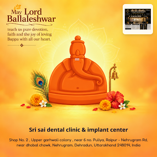 Celebrate Ganpati 2026 with Sri Sai Dental Clinic & Implant Center, where expert dentist teeth cl…