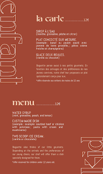 Menu Baguette - Restaurant Page 2