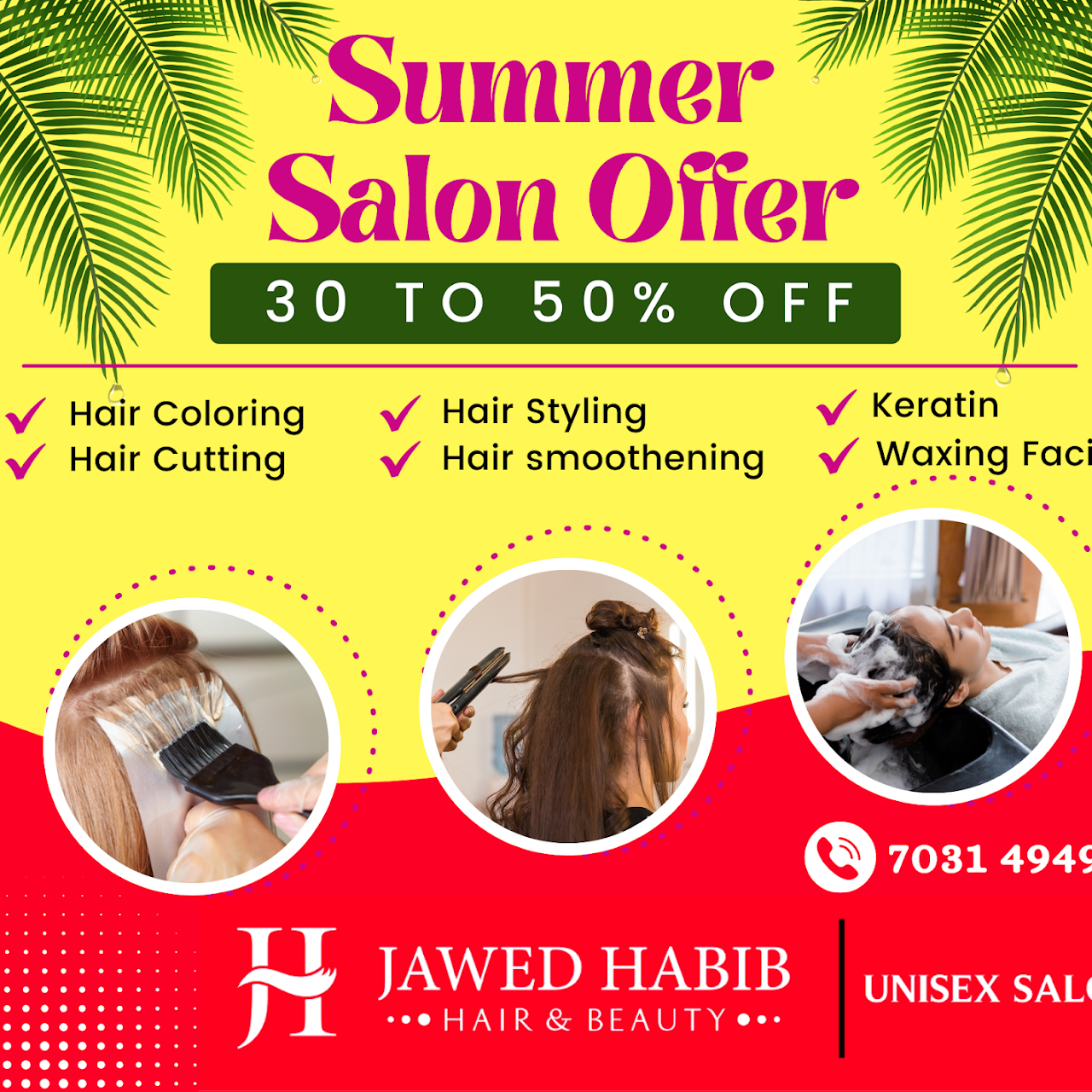 Jawed Habib Salon - Hair And Beauty Salon in Thane