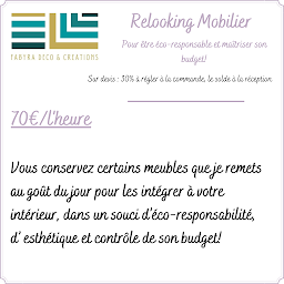 Photo n°7 de FabyraDéco&Créations à Quiévy (Décorateur d'intérieur)