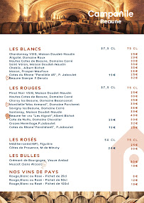 Menu Campanile Beaune Page 2