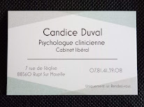 Candice Duval Psychologue clinicienne à Le Val-d'Ajol