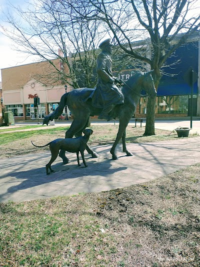 George C Marshall Memorial statue