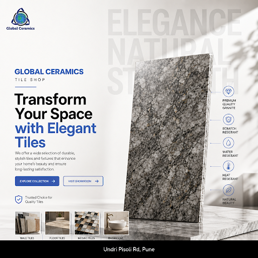 Explore a wide range of tiles, sanitary ware, CP fittings, granite, and kitchen sinks at GLOBAL C… post image
