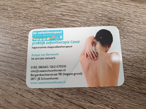 Praktijk voor oefenther. Cesar A.L. van Barneveld - Thumbnail