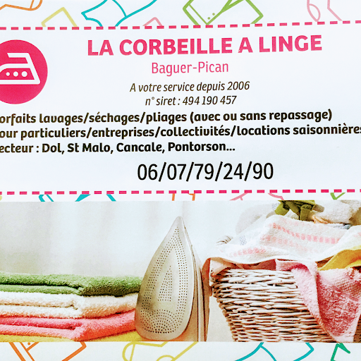 La corbeille à linge (blanchisserie/repassage pour particuliers et/ou collectivités) possibilité de marquer le linge... - Thumbnail