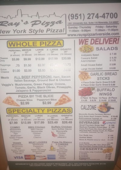 Photos of Ray's Pizza Riverside