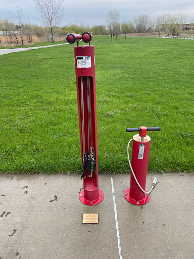Bike repair station & tools