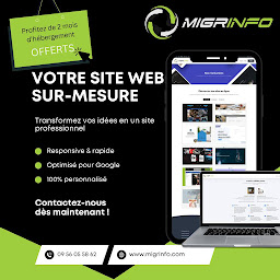 Photo n°12 de Migrinfo à Mousseaux-sur-Seine (Concepteur de sites Web)