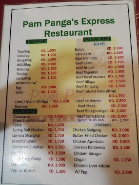 Pam Panga's Cuisine, Author: Iromar Monterola