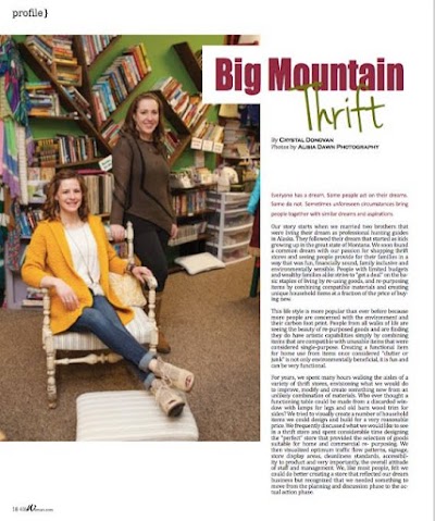 Big Mountain Thrift Store