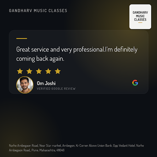 Om Joshi's music journey took a leap forward with Gandharv Music Classes in Pune! He loved our ex… post image