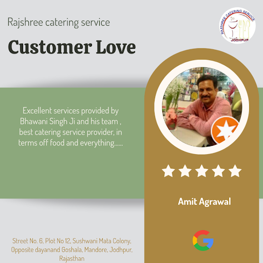Amit's unforgettable experience with Rajshree catering service in Jodhpur! He raves about our exc… post image
