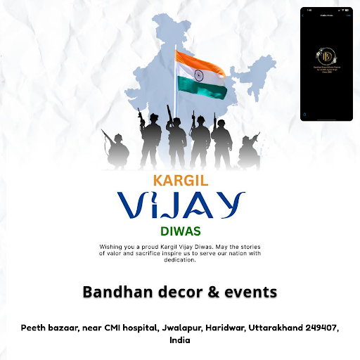 Celebrate Kargil Vijay Diwas with us by creating memorable haridwar wedding events with mehandi,… post image