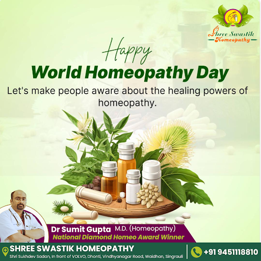 On World Homeopathy Day, we celebrate the power of natural healing. As your trusted healthcare pr… post image