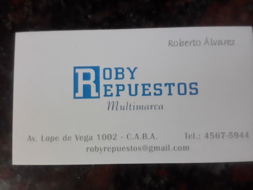 ROBY REPUESTOS, Author: ROBY REPUESTOS