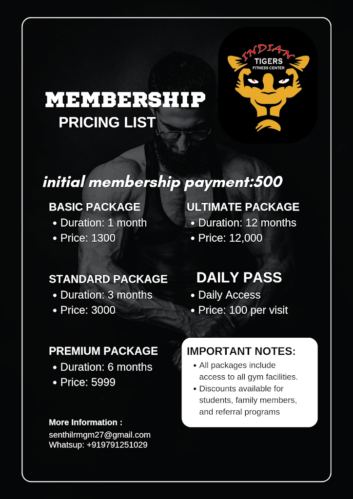 Indian Tiger Fitness Center