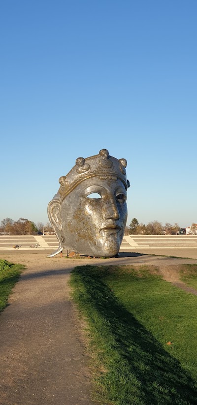 Gezicht van Nijmegen _ Romeins Masker