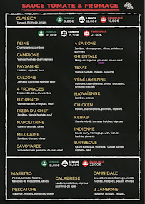 Menu Maestro Pizza Page 3