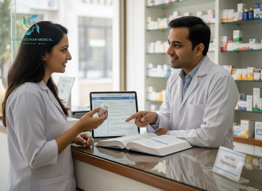 Got doubts about your medicines? At Tejmal Kothari Medical Mall in Belagavi, our experienced phar… post image