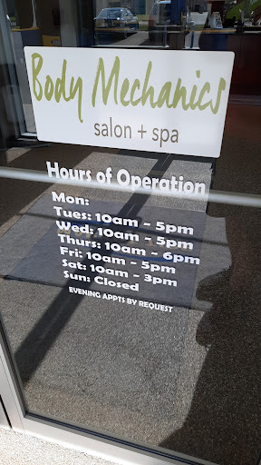 Body Mechanics Salon + Spa Gallery - Canada