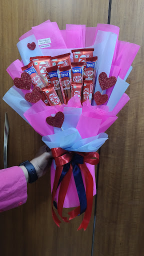 We have customized chocolate bouquets also for more options call or visit our shop post image