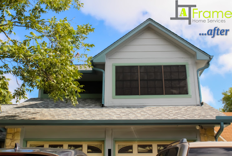 A Frame Home Services LLC - roofing work