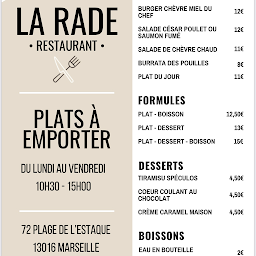 Photo n°54 de Restaurant La Rade à Marseille (Restaurant méditerranéen)