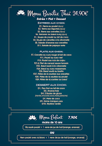 Menu Basilic Thaï Page 3