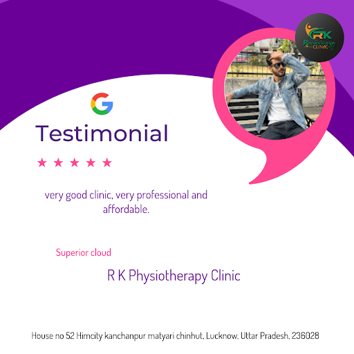 Superior Cloud's remarkable experience at R K Physiotherapy Clinic in Lucknow has left a lasting… post image