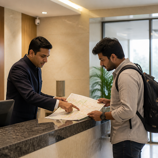 Exploring a new city can be confusing, especially after a long train journey. At Silk White Hotel… post image