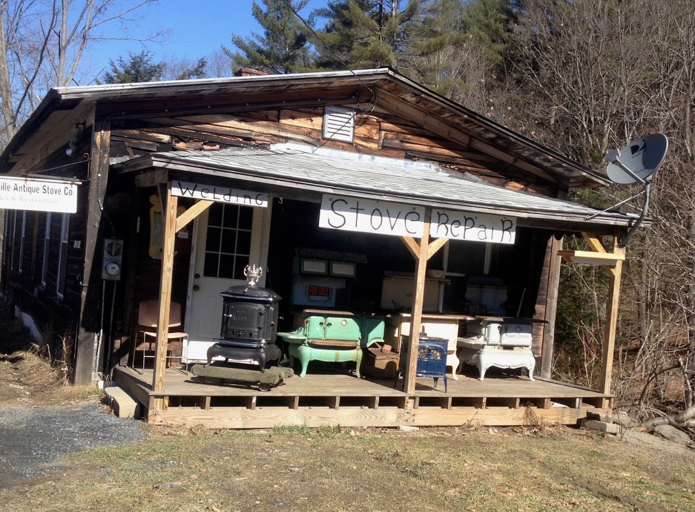 Evansville Antique Stove Restoration in Orford