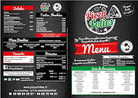 Menu Pizza Folies Page 1