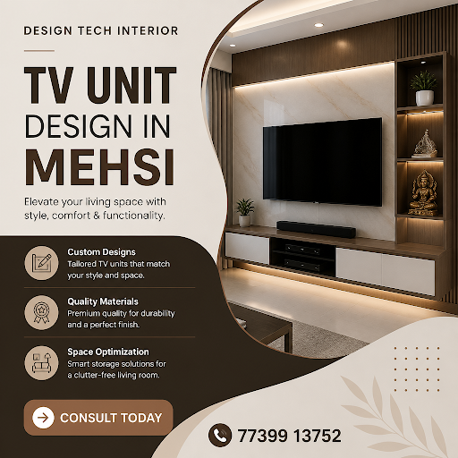 Transforming your living space is just a step away. At Design Tech Interior in Motihari, Bihar, w… post image