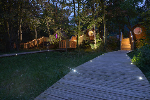 RiverBeds Luxury Wee Lodges with Hot Tubs @ Woodlands Glencoe