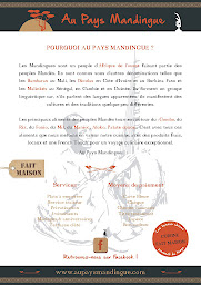 Photo n°36 de Au Pays Mandingue - Voyage Culinaire Franco-Africain Exceptionnel à Angers à Angers (Restaurant africain)