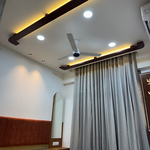 ✨ Premium Gypsum False Ceiling Work completed with clean finishing and modern design. post image