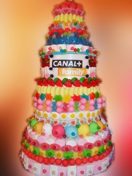 Rose Bonbon -Gâteaux de bonbons- Rumilly - Annecy - Aix les Bains - Thumbnail