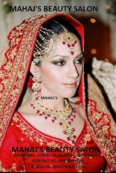 Mahaj Beauty Salon islamabad Street 75