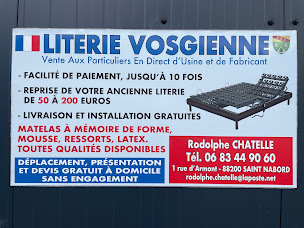 Photo n°5 de LITERIE VOSGIENNE CHATELLE RODOLPHE SAINT NABORD à Saint-Nabord (Magasin de literie)