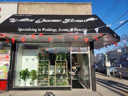 White Orchid Floral Logo